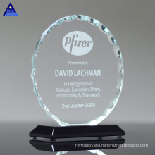 Trophy Blank Plaque Custom Jade Shield Art Crystal Glass Award